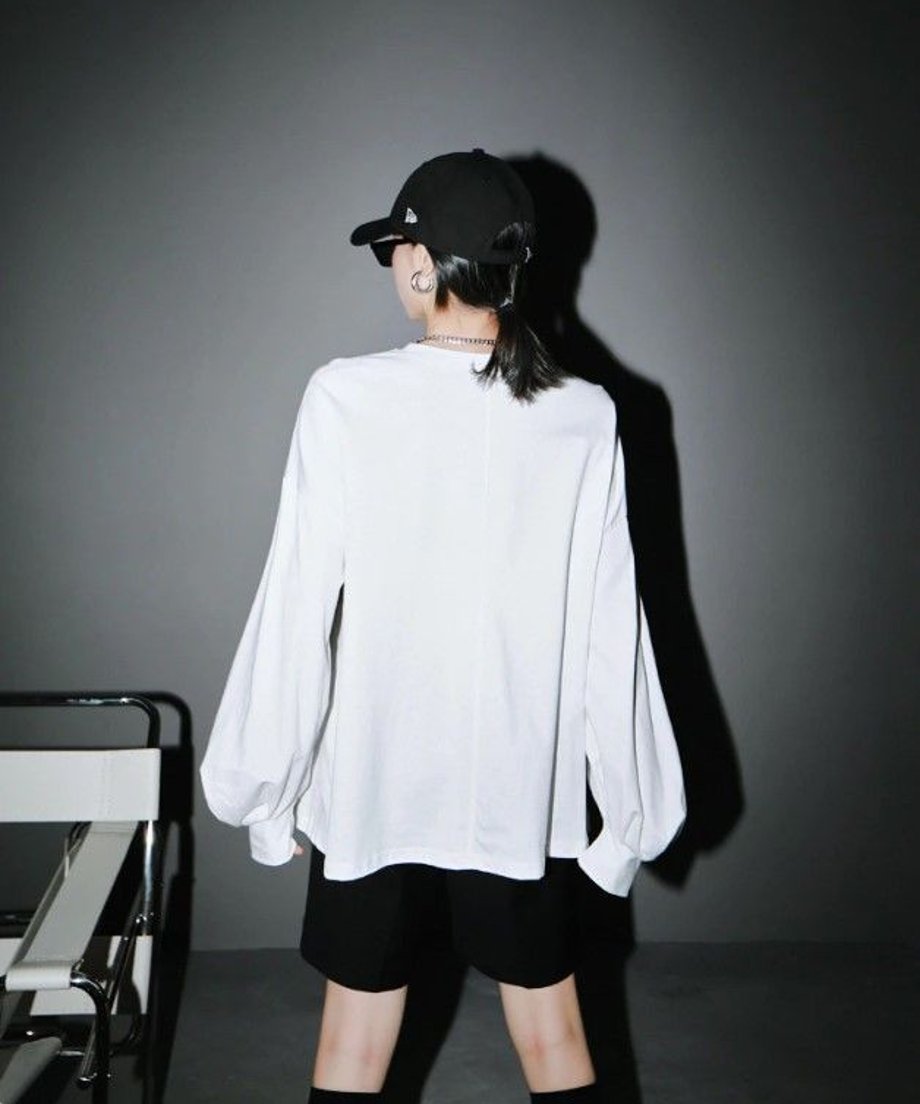 False Collar & Peasant Sleeve Top Co-ord