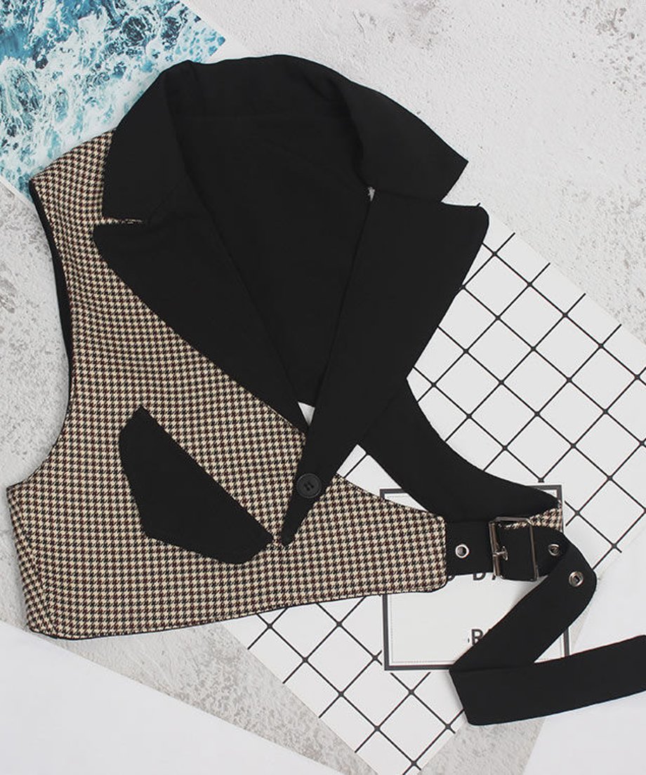 One Shoulder Vest
