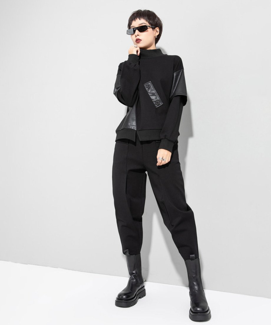 Faux Layered Sweatshirt