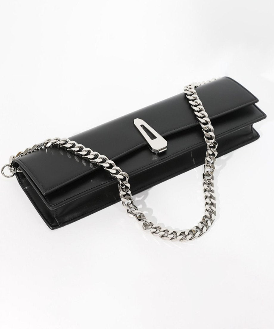 Rectangle Chain Shoulder Bag