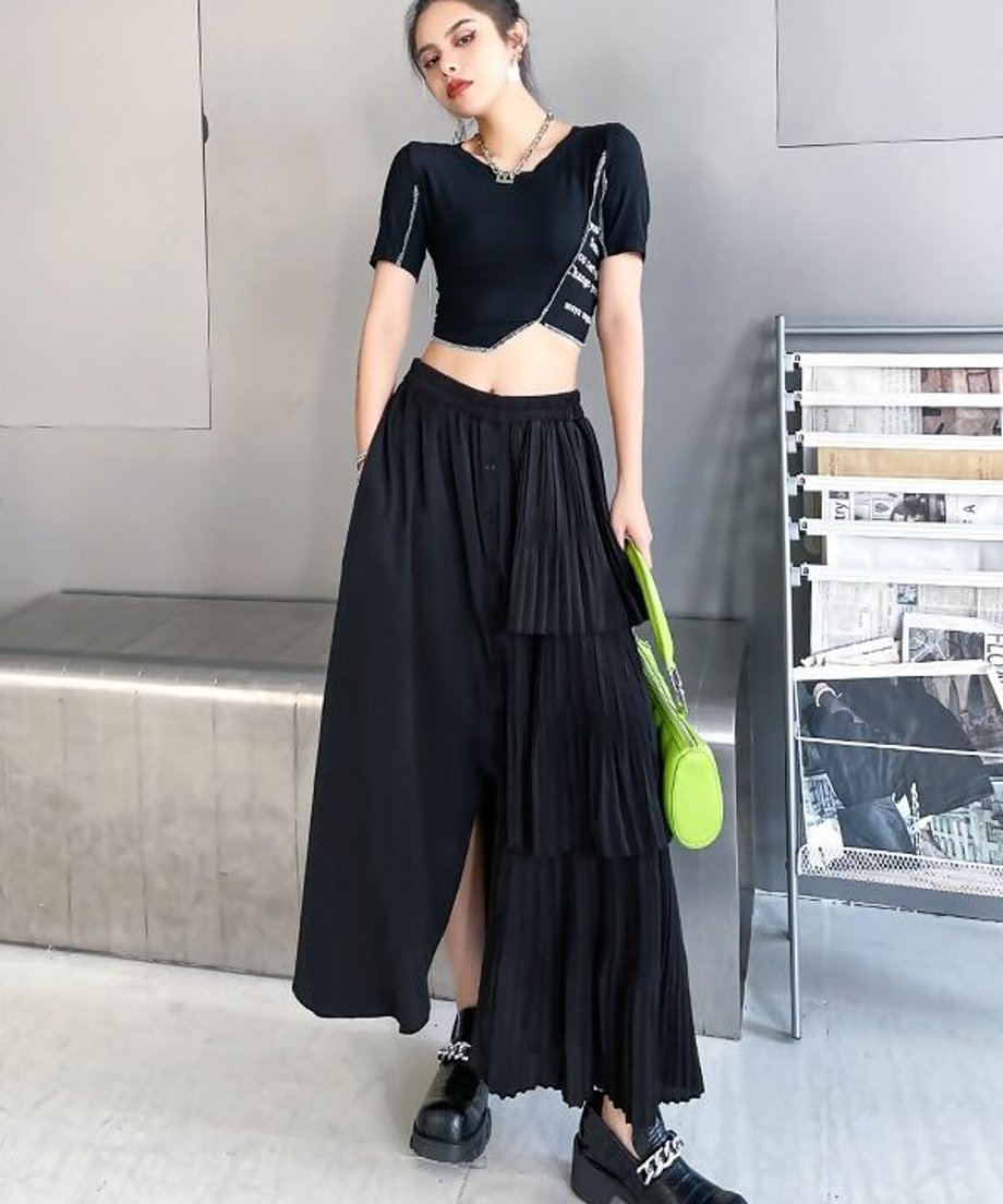 Half Tiered Skirt