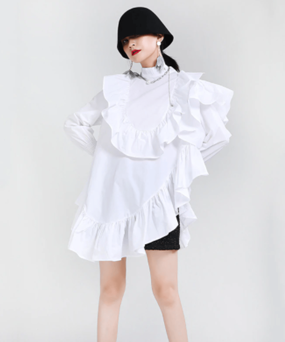 Cuffed Scrum Mini Dress