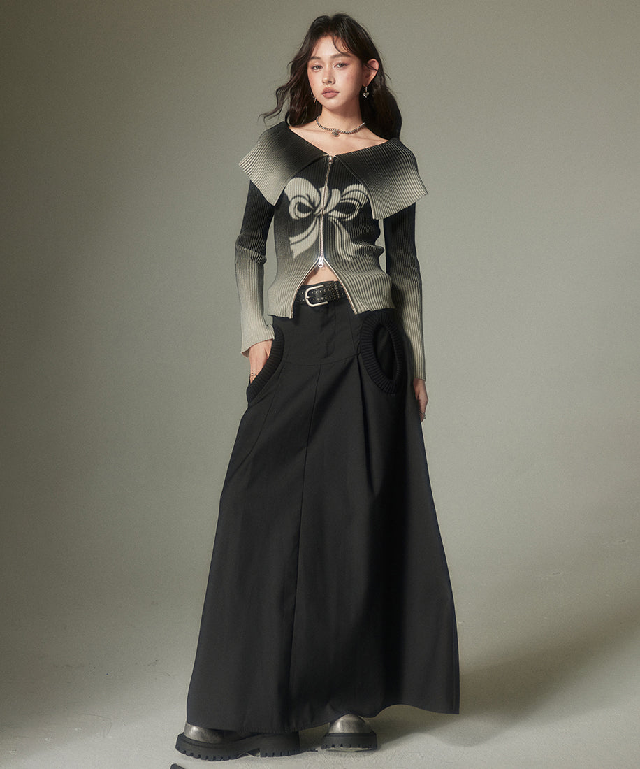 Circle Pocket Skirt