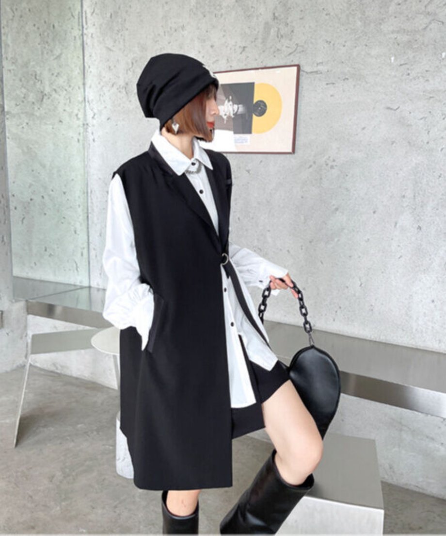 mirror naccino vest