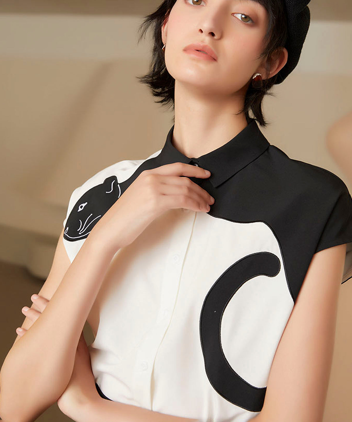 Black Panther Blouse