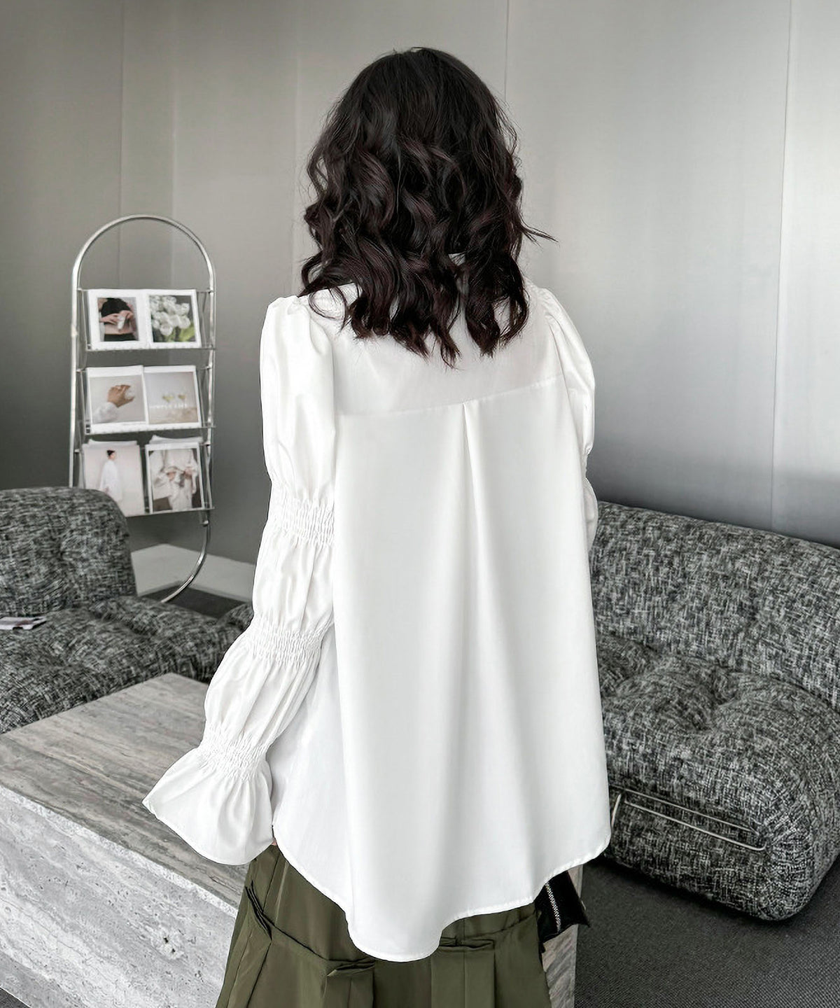 Mamluk Sleeve Blouse