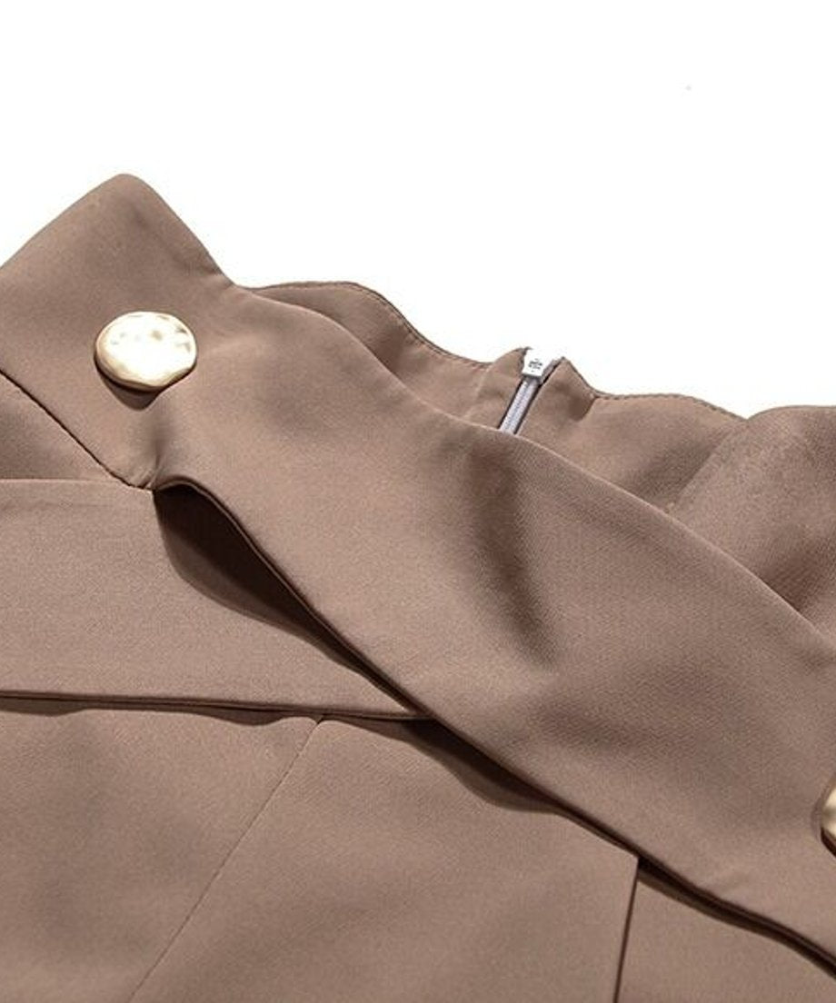 Side Button Shorts