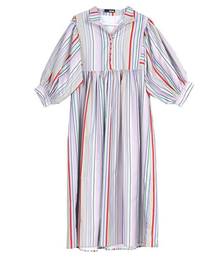 Colorful Line Dress