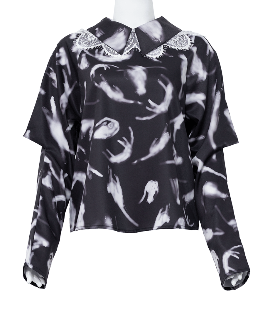 charles morche blouse