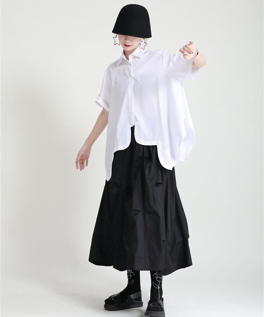 Scalloped Shirt