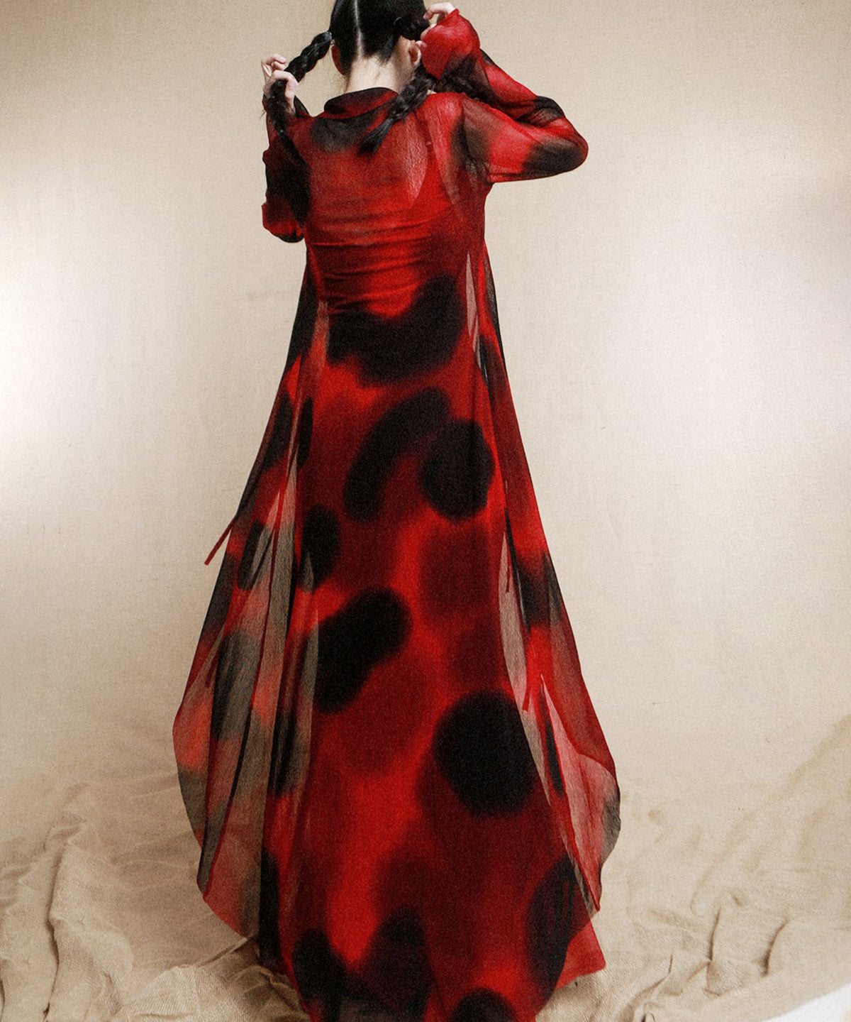 Flower Gradient Dress