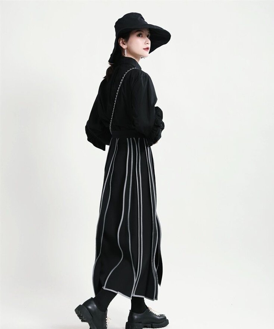 Frill Placket Blouse