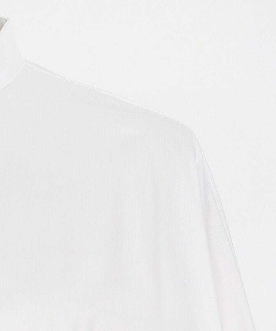 Pleated Peplum Blouse