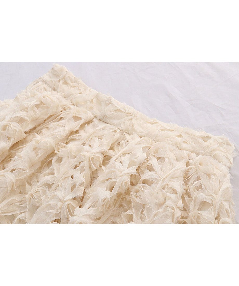 Flower Tiered Skirt