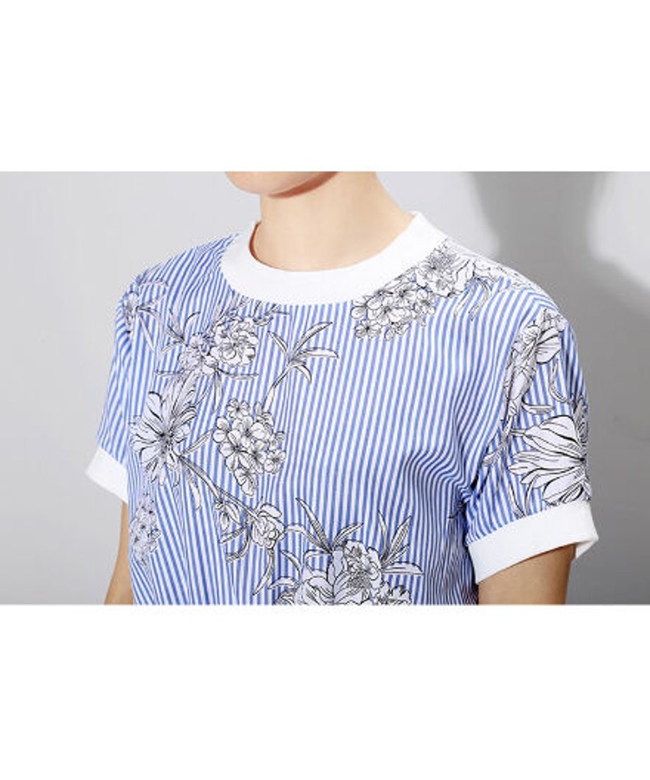 Swirl Veer Dress