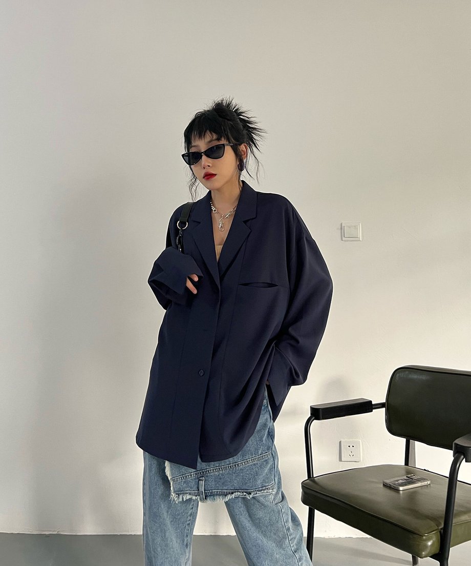 Slash Pocket Jacket