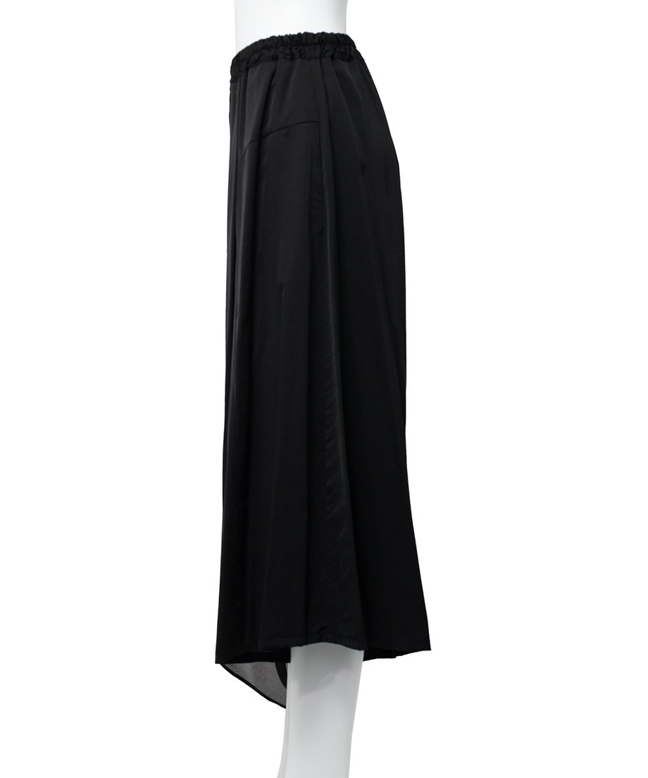 Draped Asymmetric Wide Pants