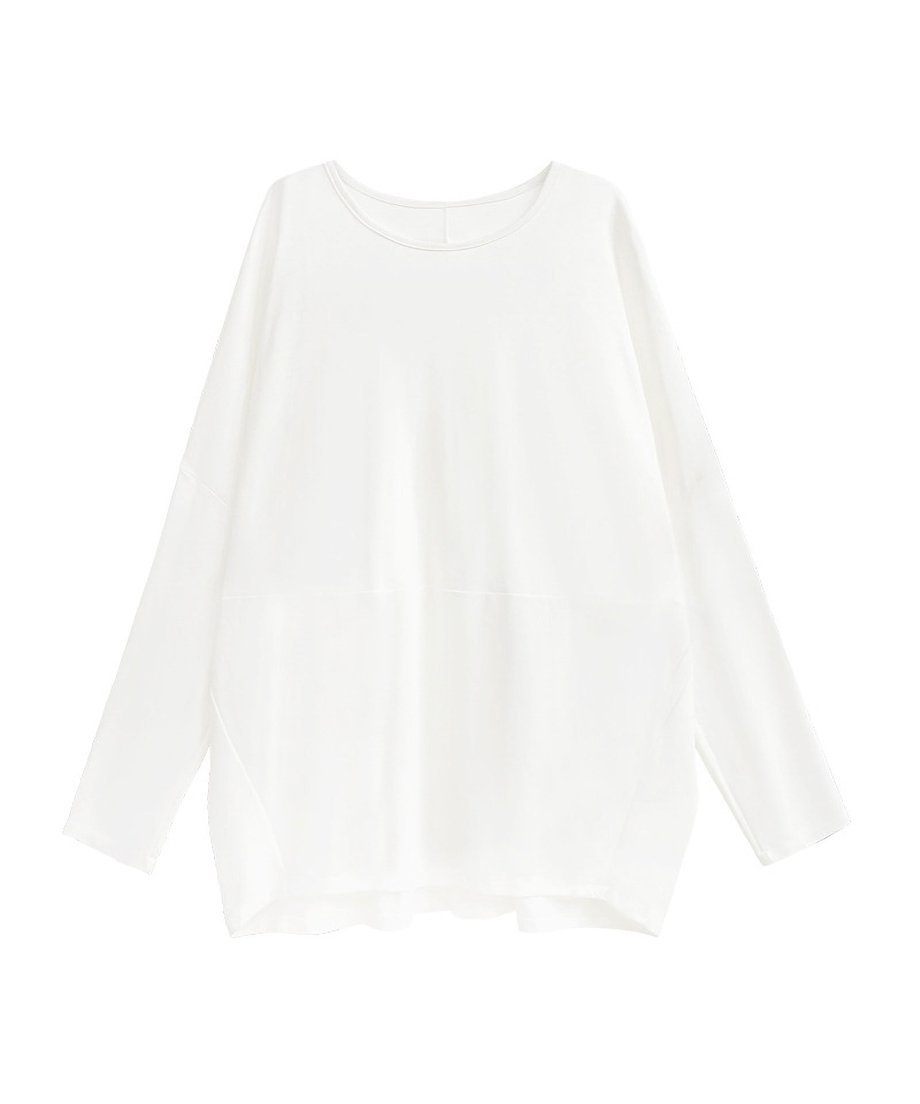 Oversized Drop Shoulder Long Sleeve Tee