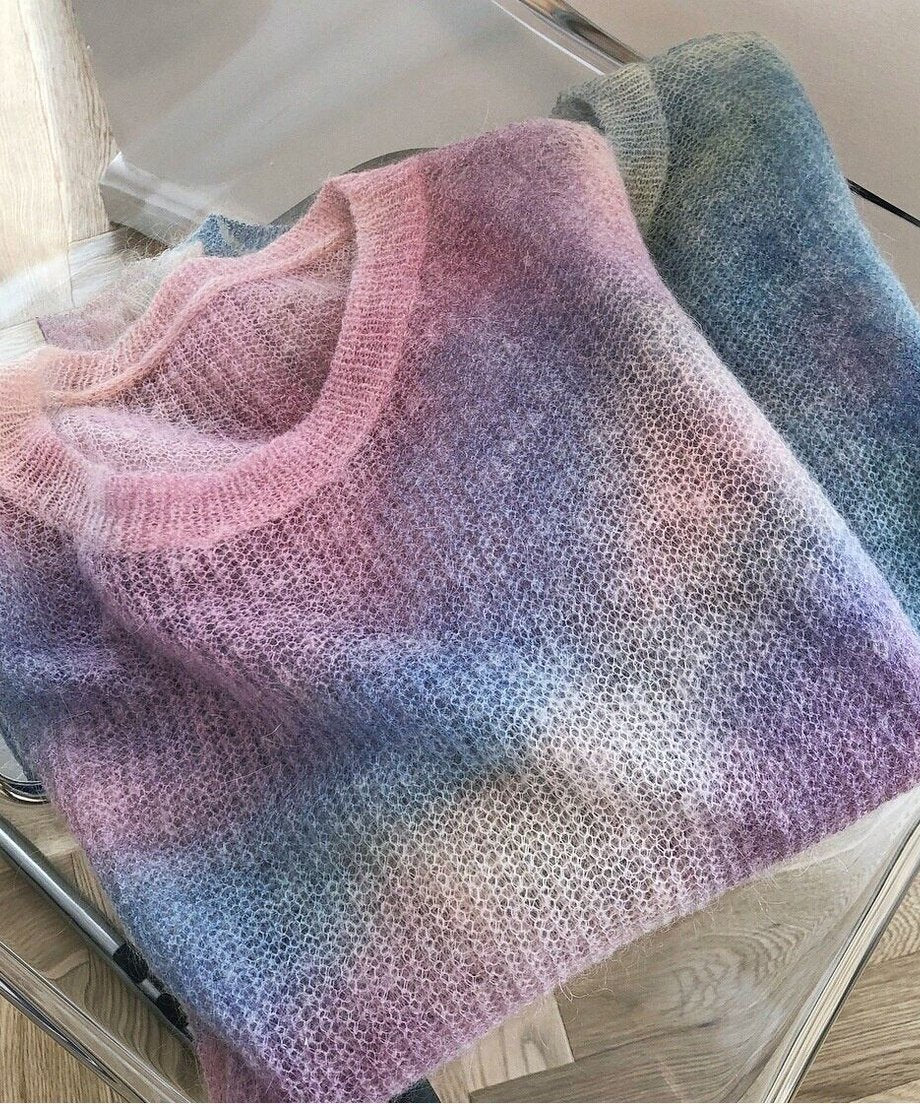Pastel Gradation Knit