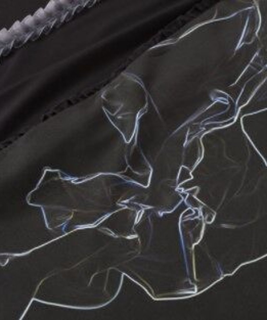 Line Drawing Printed Skirt