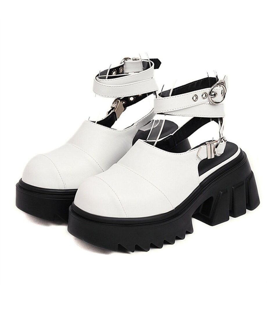 Platform Sabot Sandals