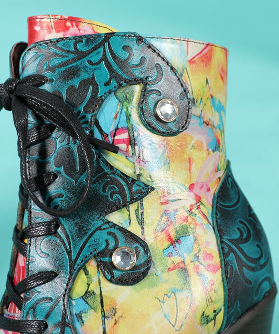 Lace up Short Boots