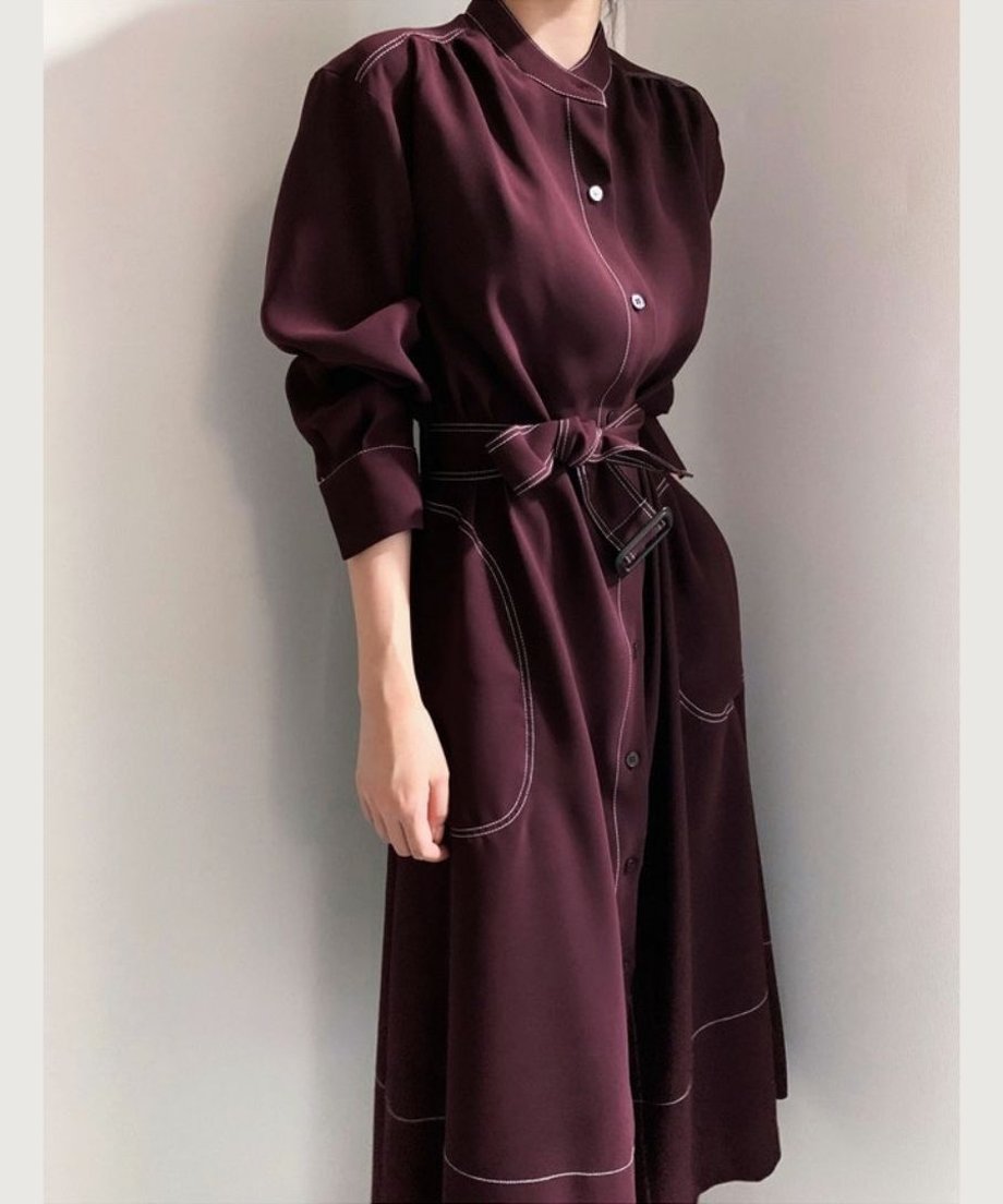 Modern Stitch Flare Dress