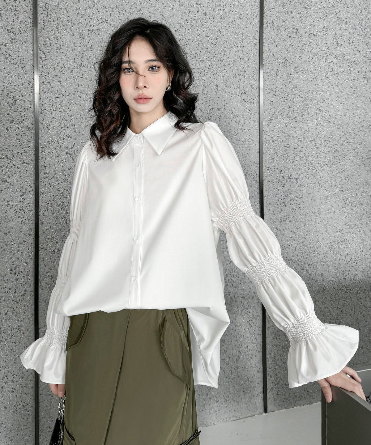 Mamluk Sleeve Blouse