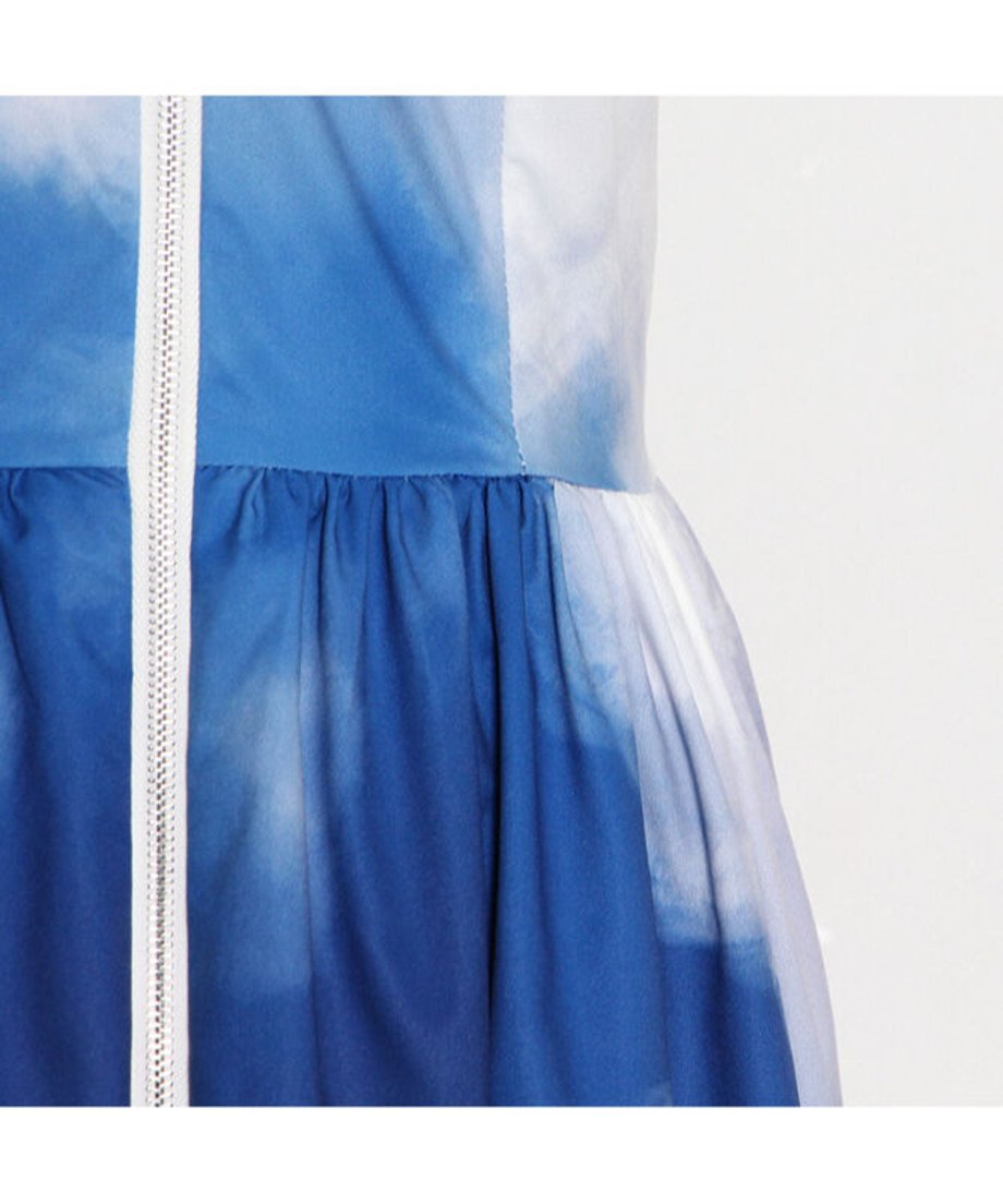 Tie-dye Zip Camisole Dress