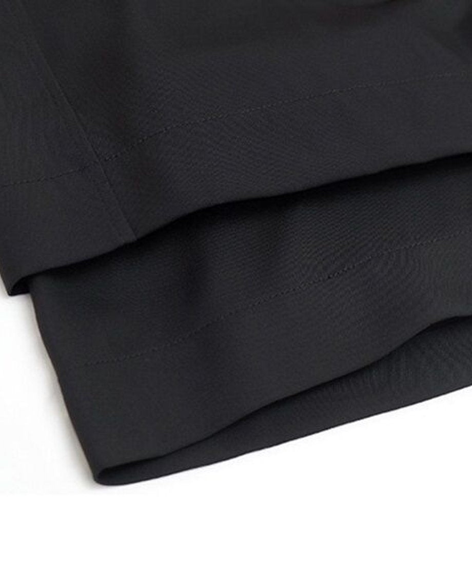 Wide Bermuda Pants