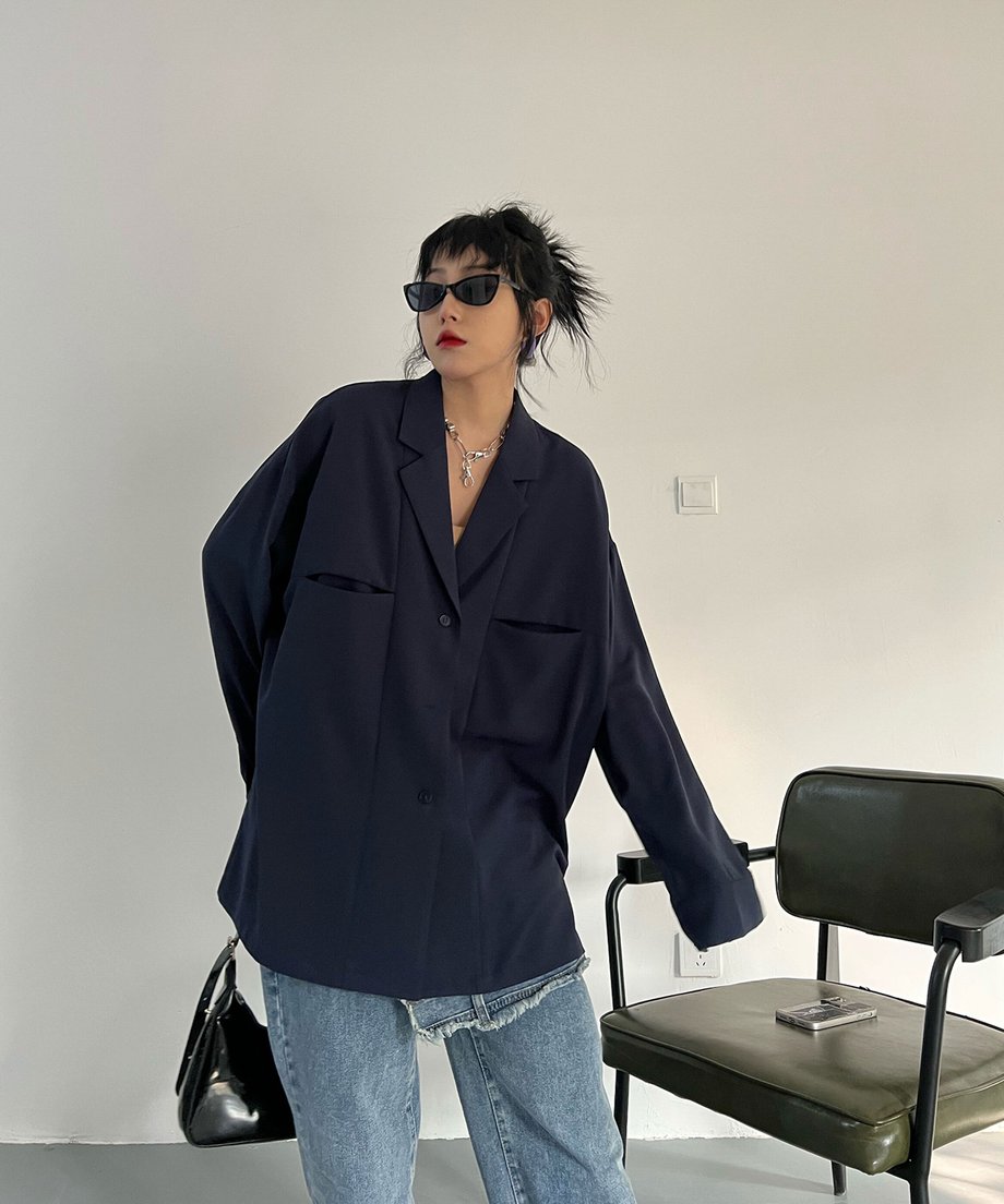 Slash Pocket Jacket