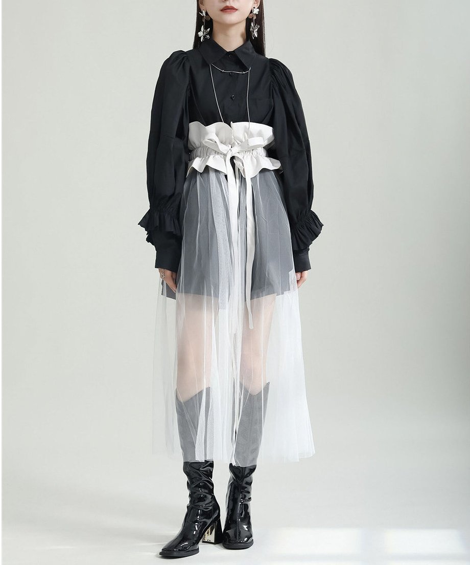 Tulle Wrap Belt