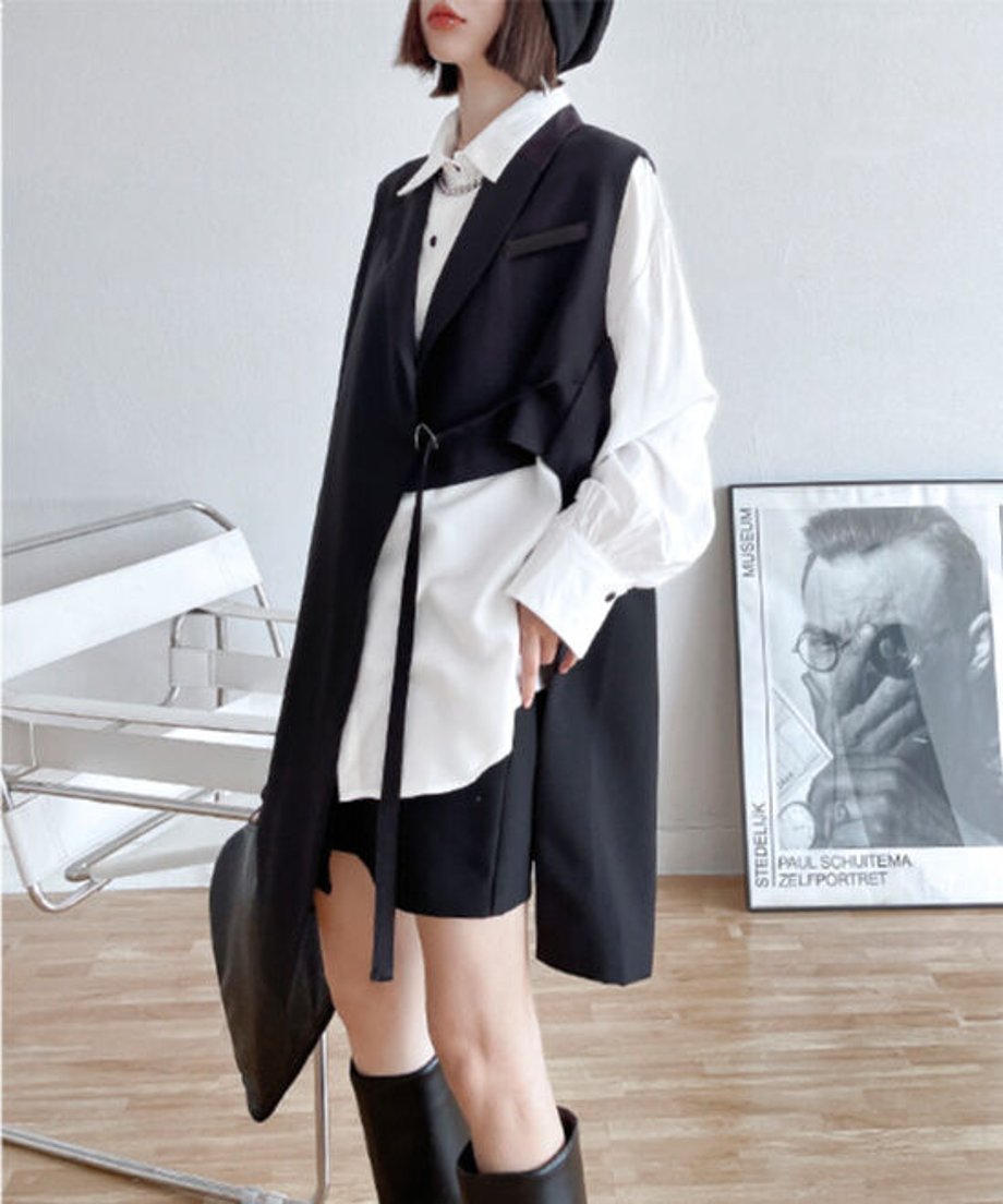 mirror naccino vest