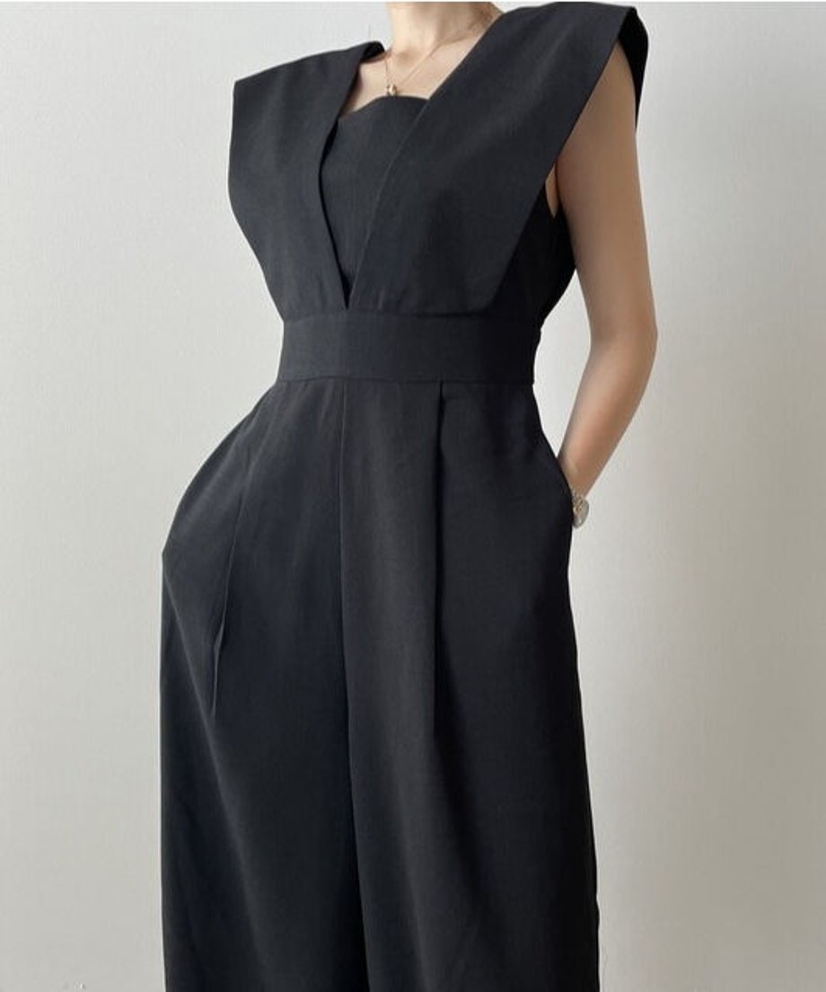 Cap Sleeve Overalls