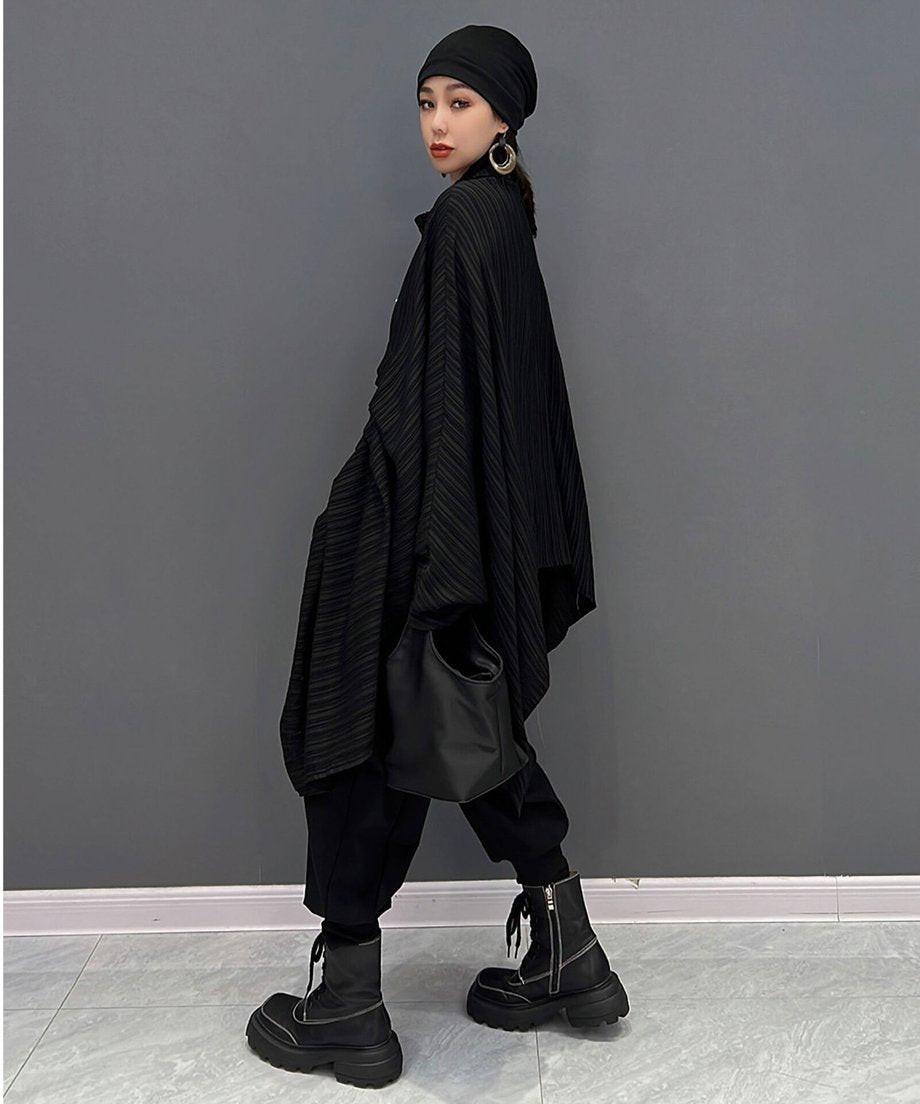 Pleated Layered Volume Shirt