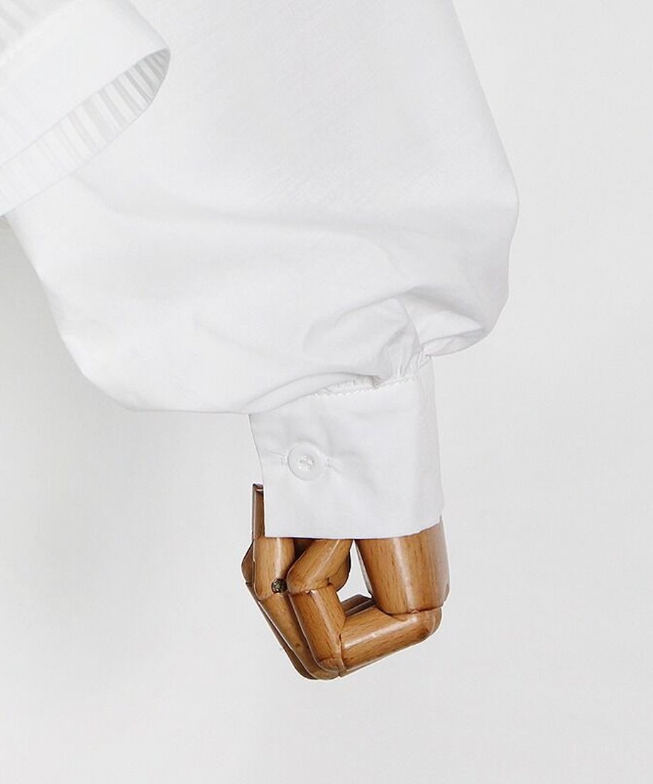 Pleated Peplum Blouse