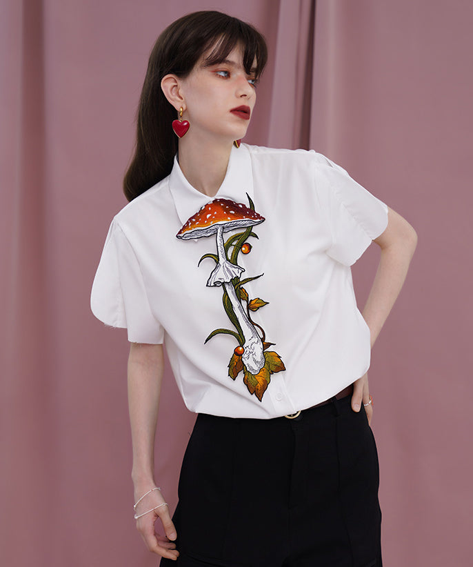 Mushroom Berry Tie