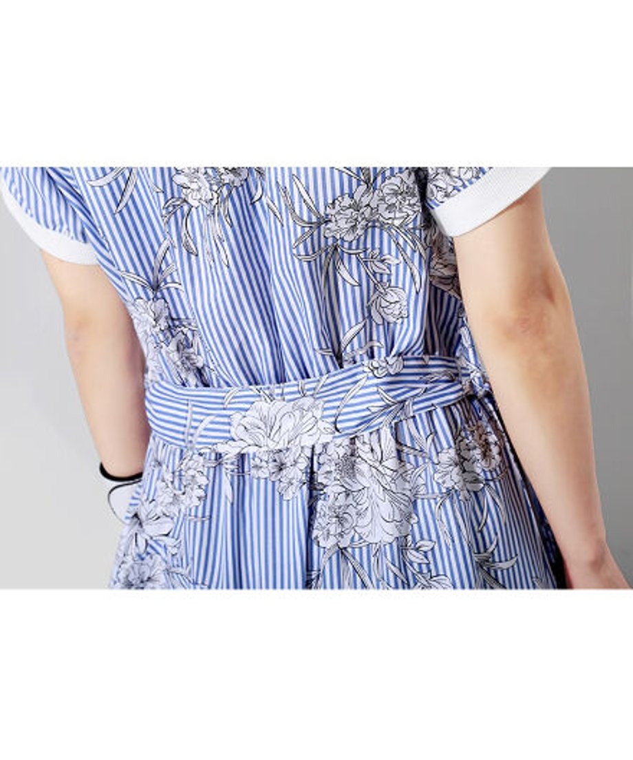 Swirl Veer Dress