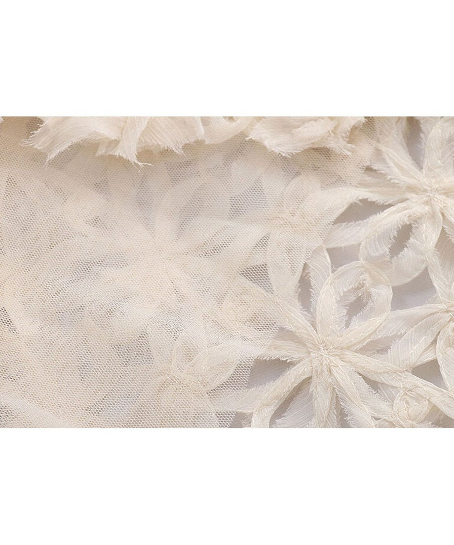 Flower Tiered Skirt