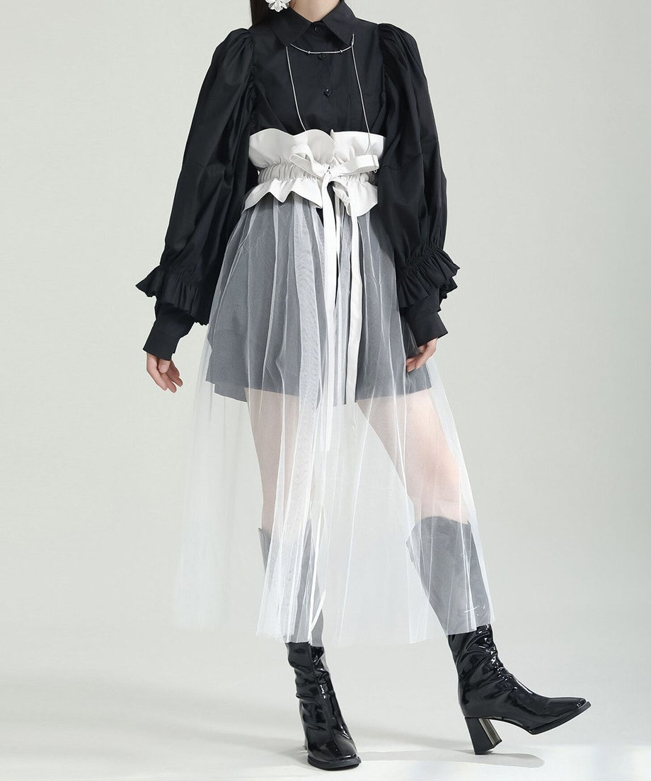 Tulle Wrap Belt