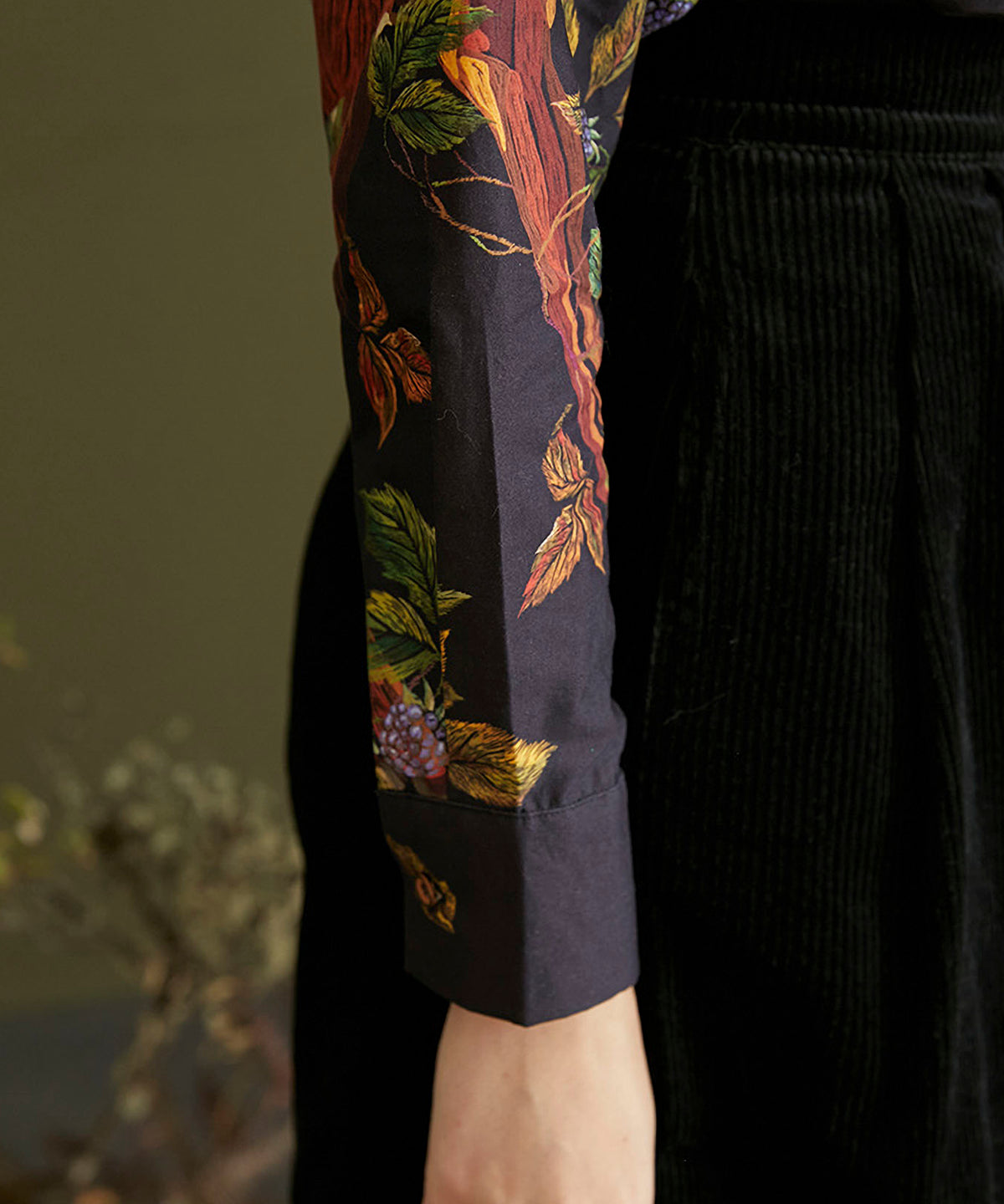 Deer Print Blouse