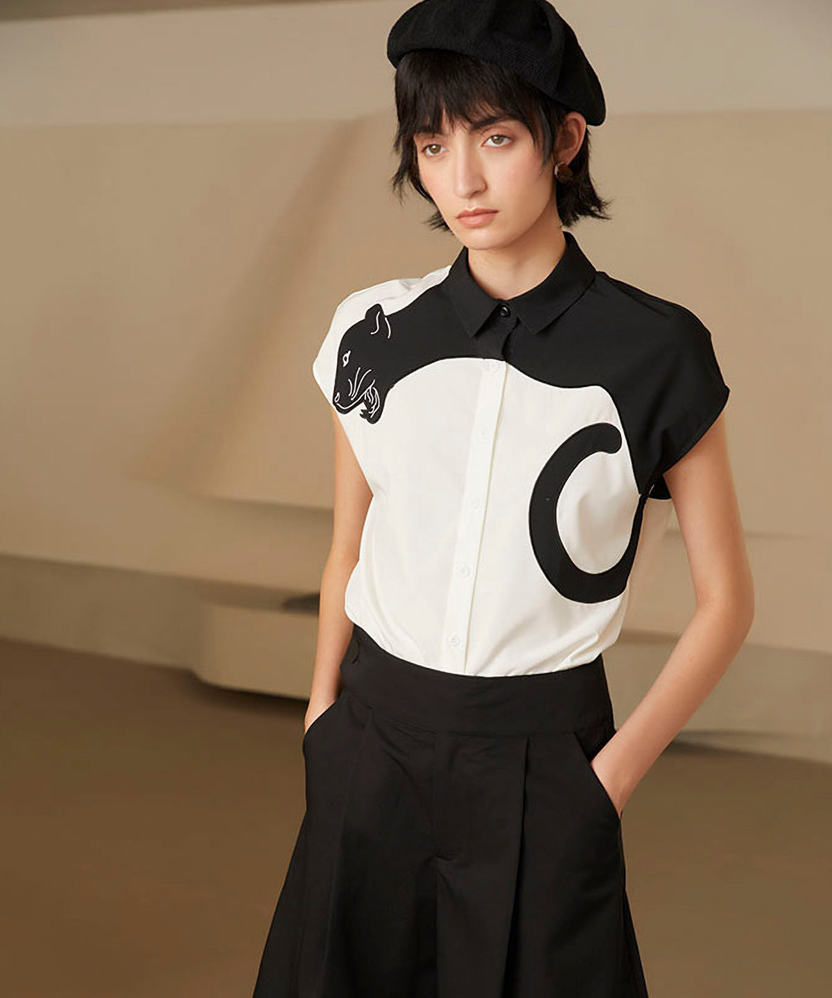 Black Panther Blouse