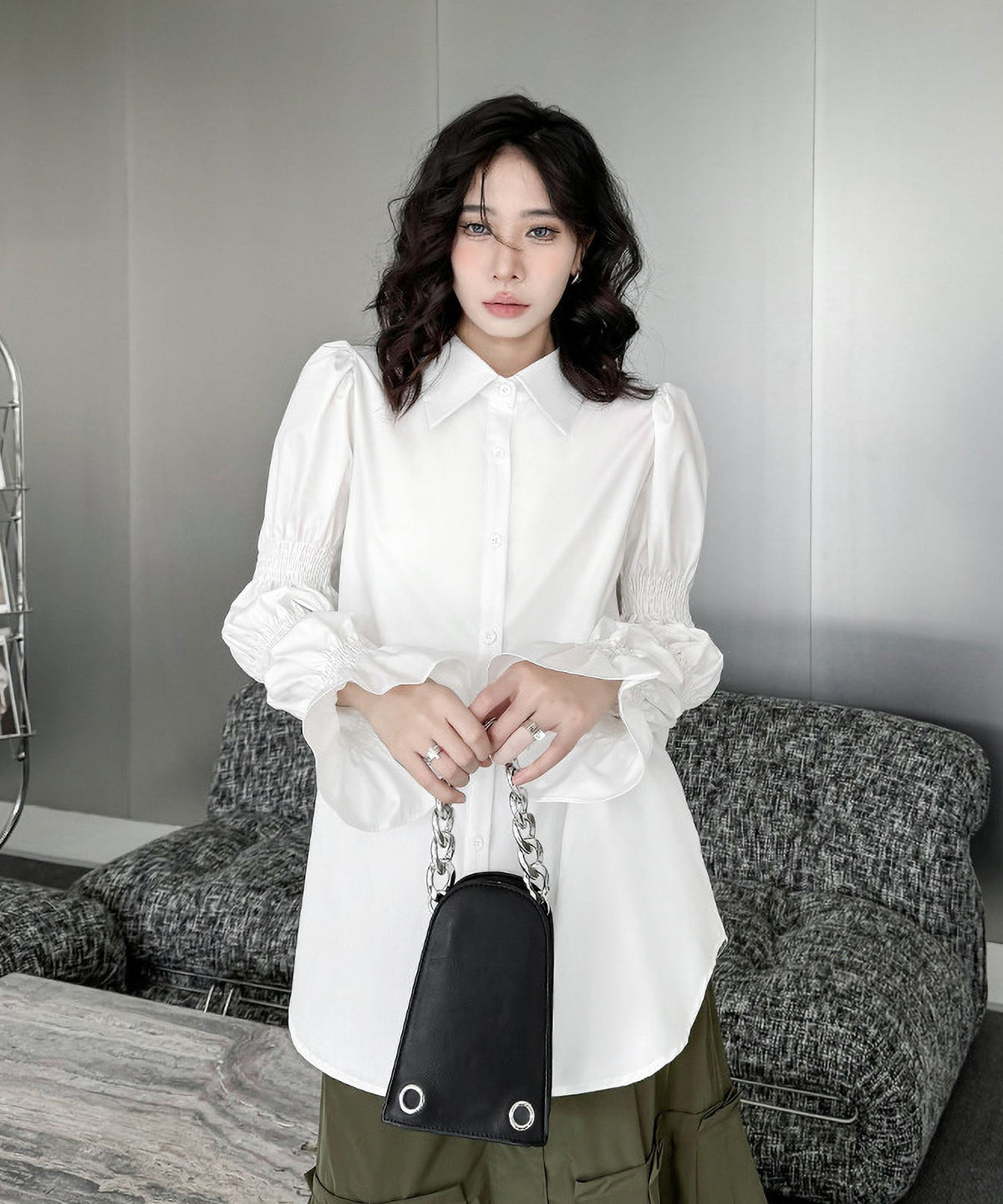 Mamluk Sleeve Blouse