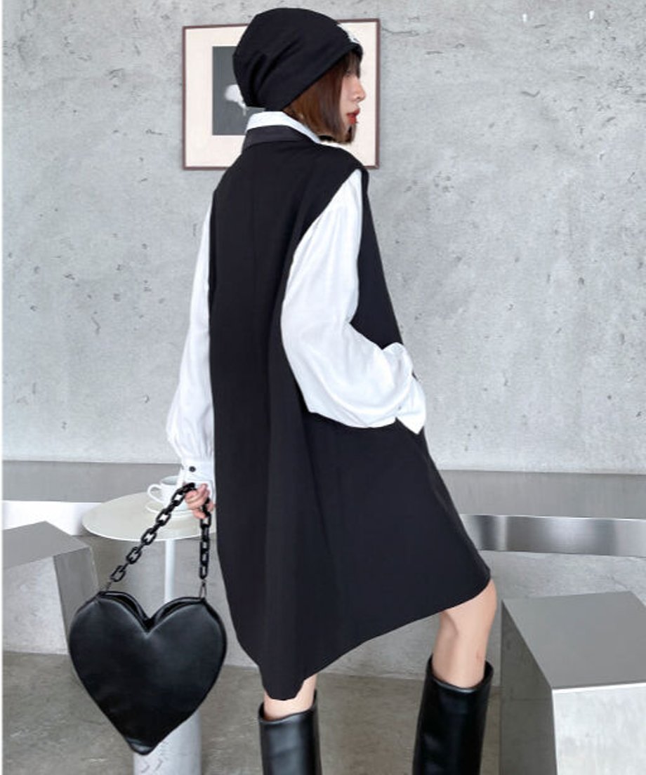 mirror naccino vest
