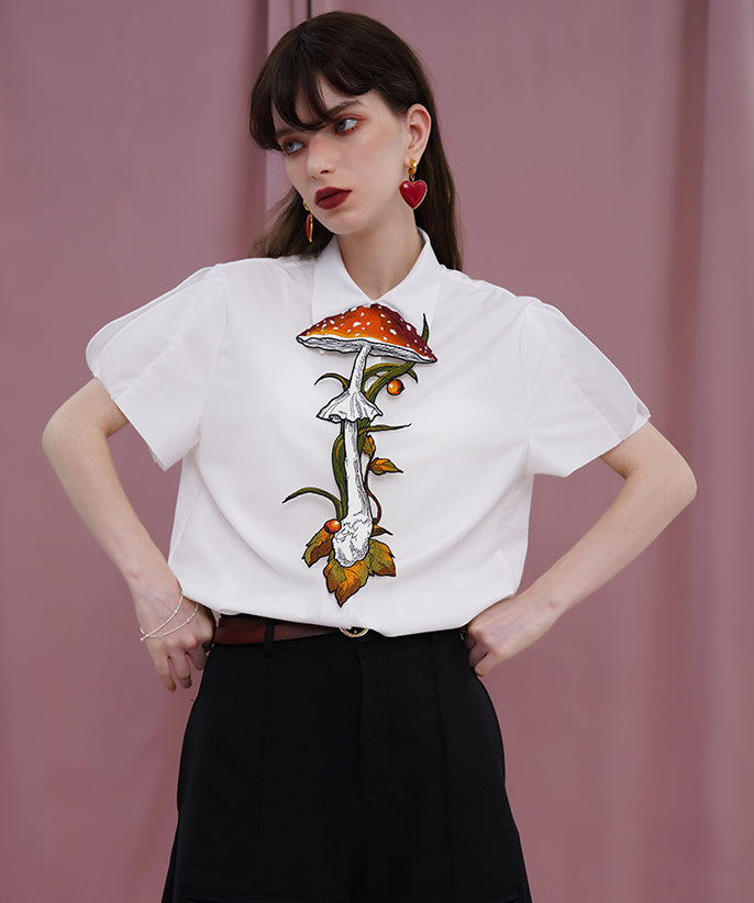 Mushroom Berry Tie