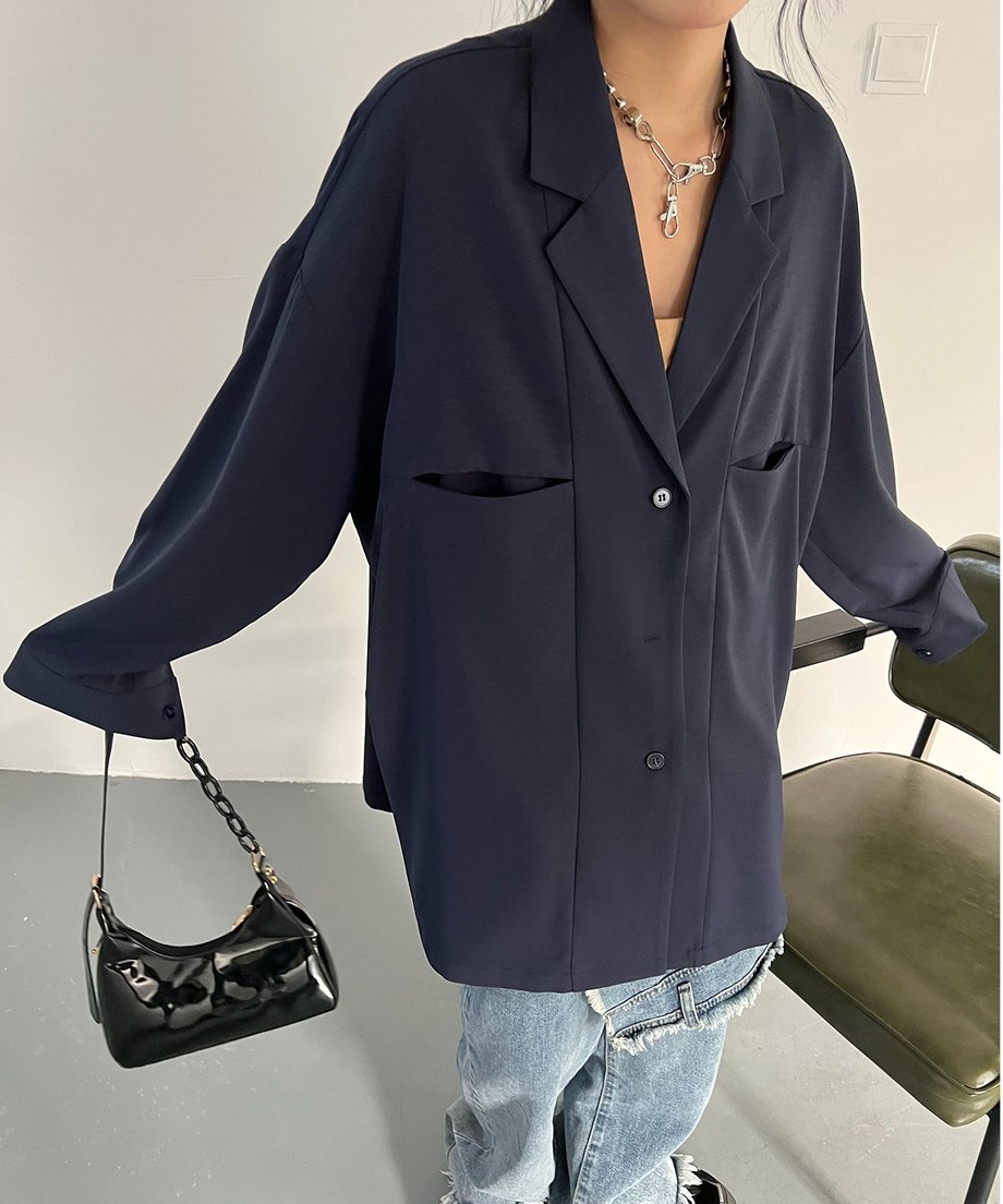 Slash Pocket Jacket