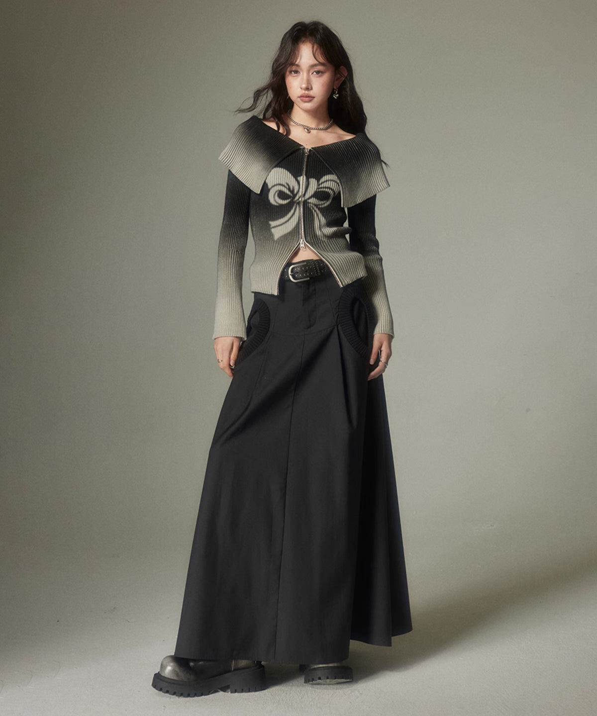 Circle Pocket Skirt