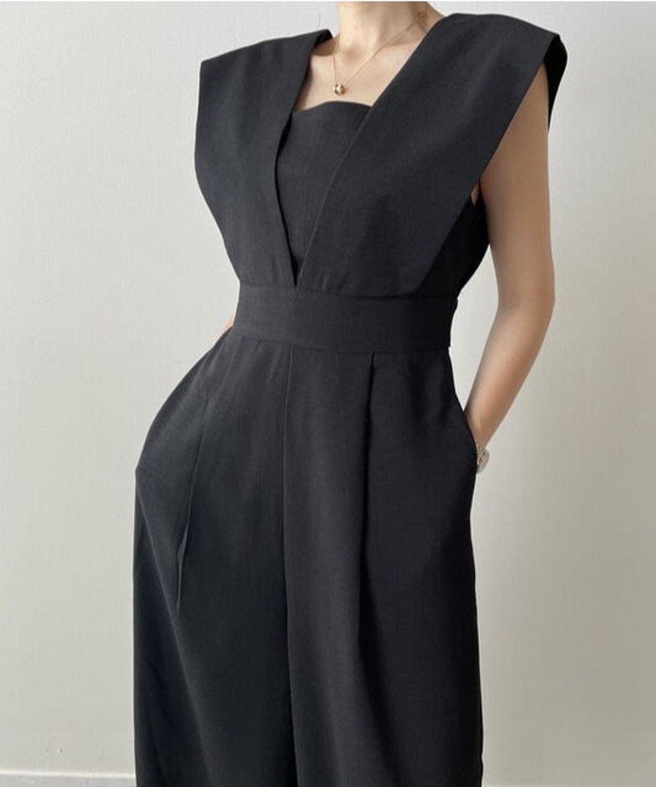 Cap Sleeve Overalls