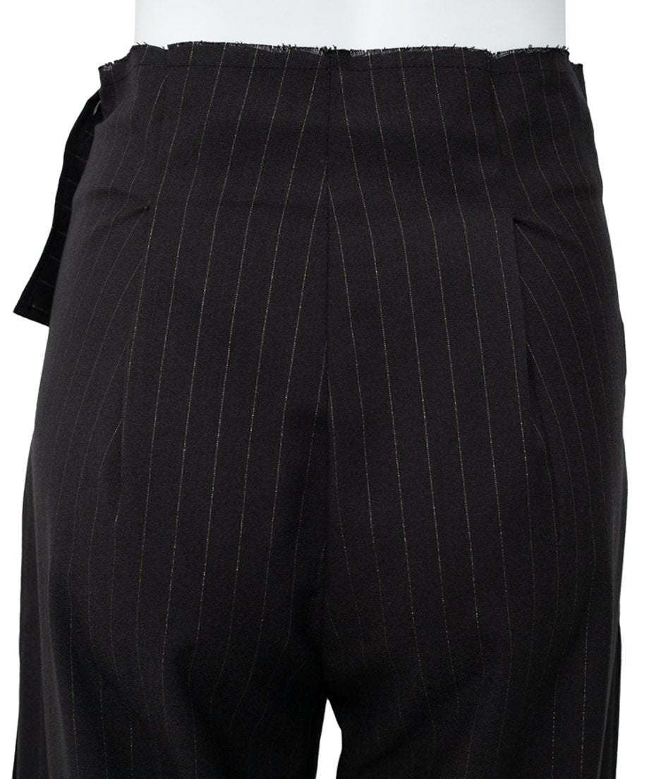 Glitter Stripe Straight Pants