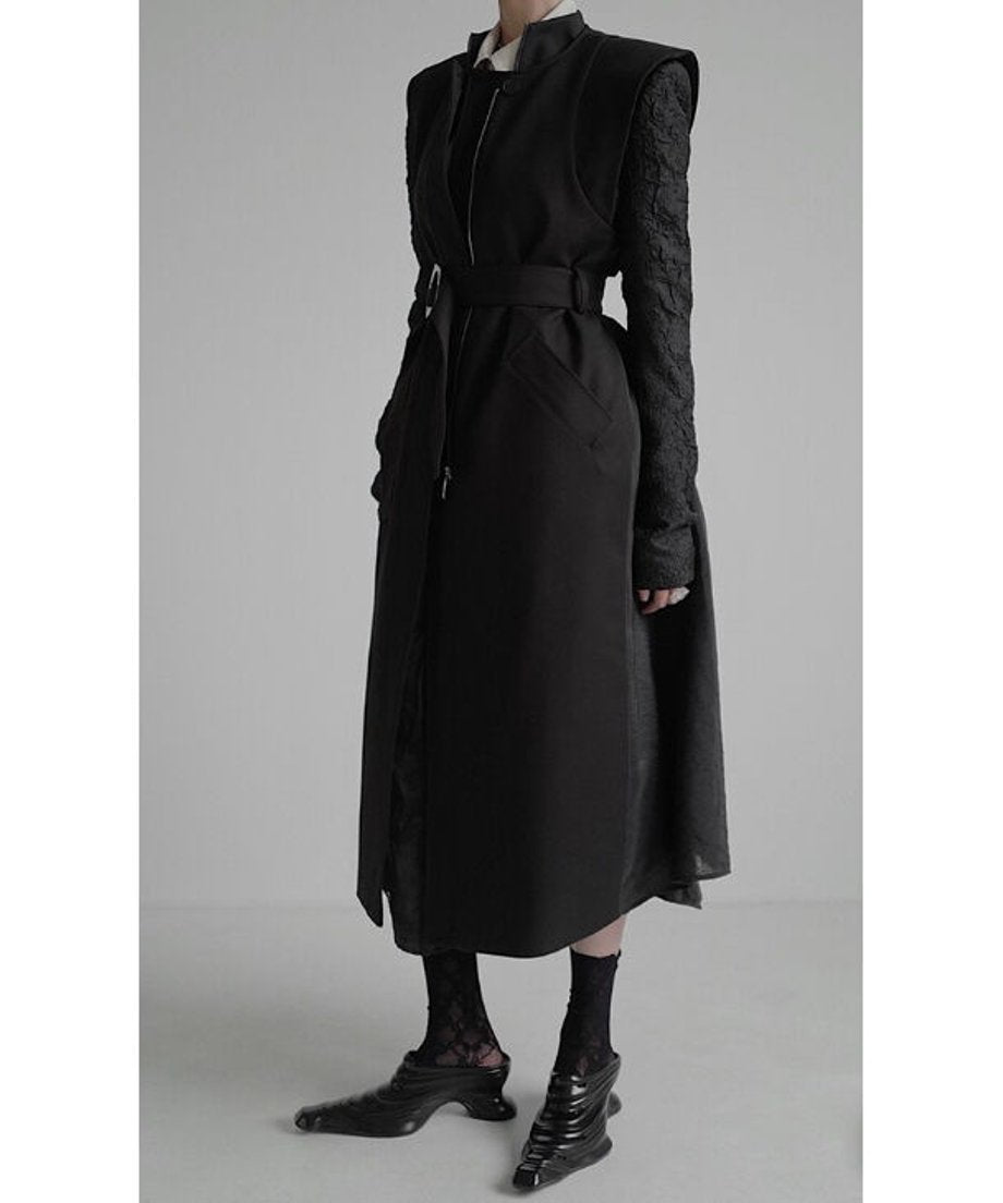 Shoulder Pad Dress